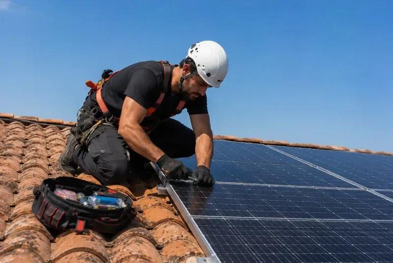 Maintenance et monitoring de panneaux solaires à Montaren-et-Saint-Médiers